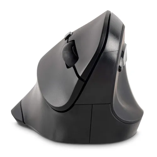 Image of Kensington Ergonomic Vertical Wireless Mouse with 6 Buttons, 5 DPI Settings (800–2400), Optical Tracking, Handshake Desi