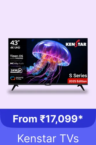 Image of Kenstar 43inch 4K Smart Tizen TV @ ₹18599 On Flipkart Big Billion Days Sale 