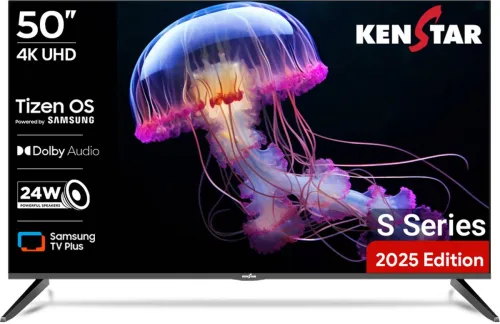 Image of Kenstar 50 Inch 4K Smart LED Tizen TV (50UHDTDKEETB)