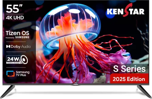 Image of Kenstar 55 Inch 4K Smart LED Tizen TV (55UHDTDKEETB)