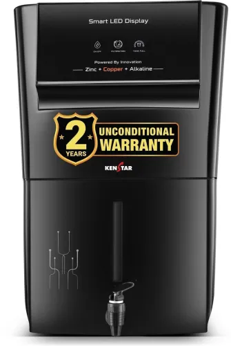 Image of Kenstar Black Pureza. 8L Water Purifier 