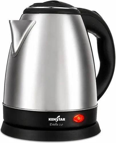 Image of Kenstar Estella 2.0 Electric Kettle (2 L, Steel Finish)