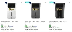 Kenstar Water Purifiers Home & Kitchen upto 76% Discount