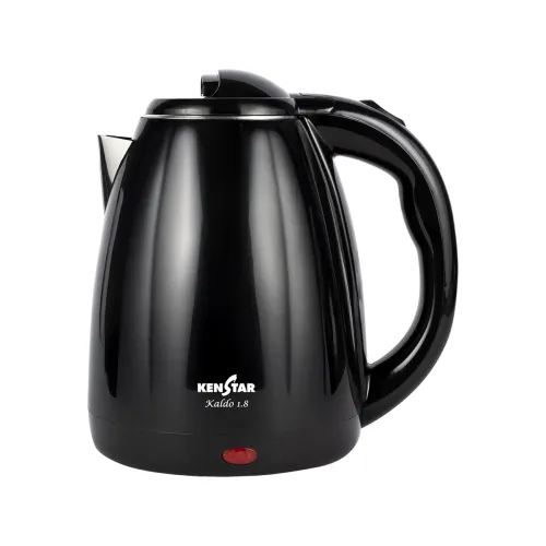 Image of Kenstar KALDO 1.8 L Electric Kettle | 1350W | Cool-Touch Body | Concealed Heating Element | Dry Boil Protection | Black