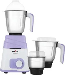 Kenstar MAXXO PRO 750 W Mixer Grinder (MAXXO PRO | 3 Jars | White, Purple)