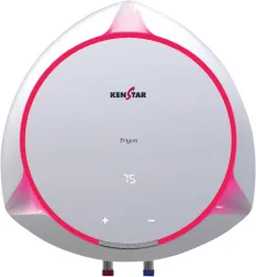 Kenstar TRIGON DIGI 25 L Storage Water Geyser (White)