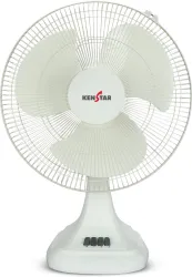 Kenstar Voltix Pro with 1 Year Warranty 400 mm Table Fan (White | Pack of 1)