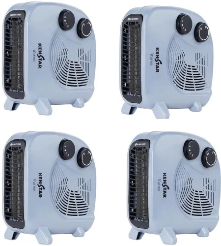 Image of Kenstar Warmo Powerful ,Adjustable Heat Control, Pack of 4 Fan Room Heater