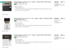 Kenstar Water Purifiers at minimum 60% Discount
