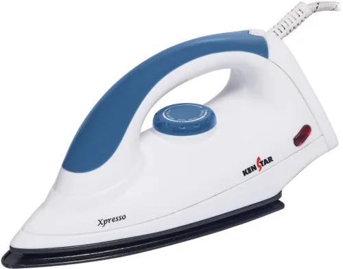 Image of Kenstar Xpresso 1000 W Dry Iron (White & Blue)