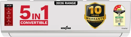 Image of Kenstar 1.5 Ton 3-Star 5-in-1 Inverter Split AC (153IPG26WKS)