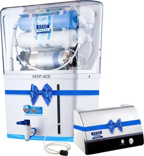 Image of KENT Ace 8L RO+UV+UF Water Purifier with TDS Control (White)