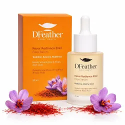 Kesar Face Serum – Radiance Elixir with Kojic Acid & Turmeric for Flawless Skin – Targets Stubborn Dark Spots & Even Tone – Lightweight, Non-Sticky Glass Skin Serum – 30ml