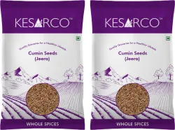 KESARCO Cumin (Jeera) Seeds (2 x 0.5 kg)