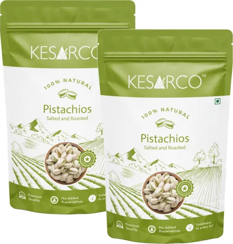 Image of KESARCO Salted & Roasted Pistachios 1 kg