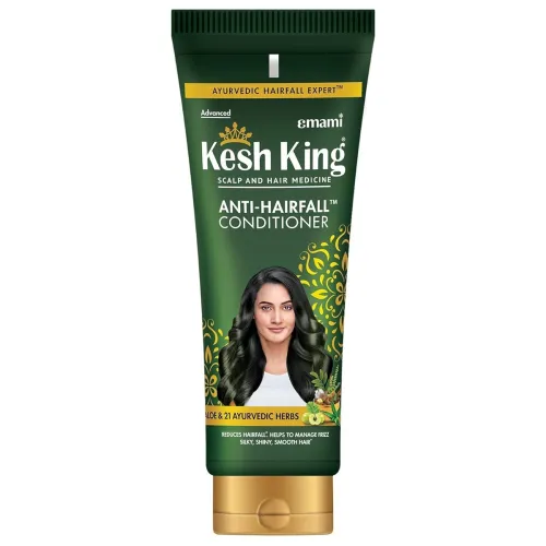 Image of Kesh King Anti Hairfall Conditioner | Aloe Vera & 21 Herbs | No Paraben & No Silicon | 200 ml, 1 Count