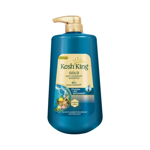 Image of Kesh King Ayurvedic Anti-Dandruff Shampoo | Reduces hair fall | Soothes itchy scalp | 