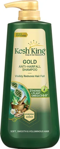 Image of Kesh King Gold Anti Hairfall Shampoo (1000 ml)
