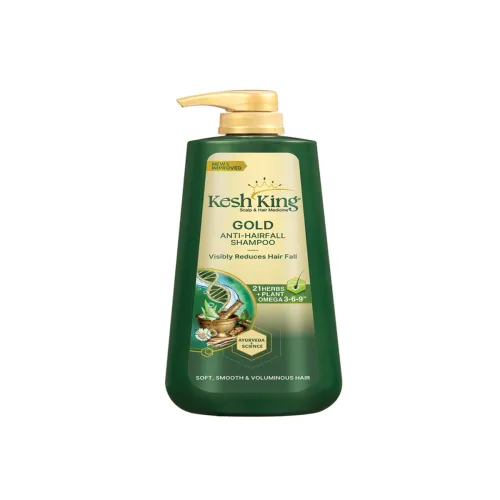 Image of Kesh King Gold Anti Hairfall Shampoo for Soft Smooth & Voluminous Hair - 1 L