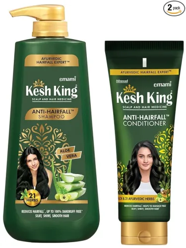 Image of Kesh King Anti Hair Fall Shampoo 1000ml & Conditioner 200ml