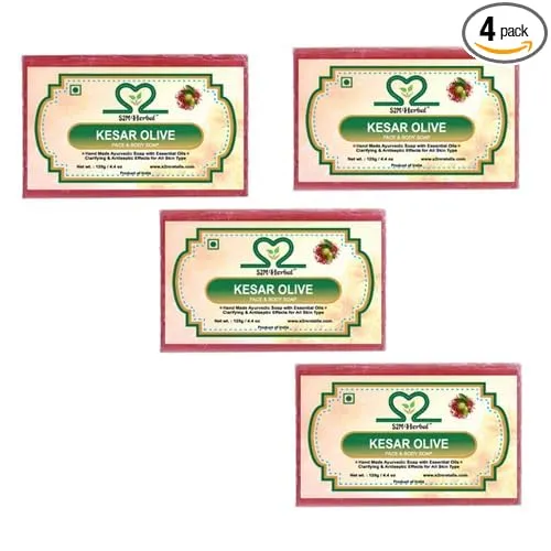 Image of Keshar Olive Soap (4 x 125 g)