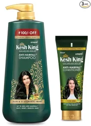 Kesh King Scalp and Hair Medicine Anti-Hairfall Shampoo, 600 ml & Kesh King Scalp and Hair Medicine Anti-Hairfall Condit