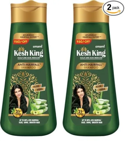 Image of Kesh King Ayurvedic Anti Hairfall Shampoo, 340Ml (Pack of 2)