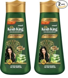Kesh King Ayurvedic Anti Hairfall Shampoo, 340Ml (Pack of 2)