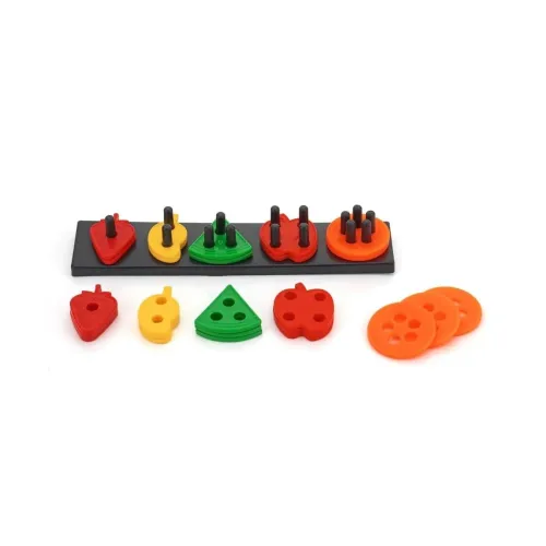Image of KESI ORNAMENTS Geometric Fruit Shape Puzzle Toys 