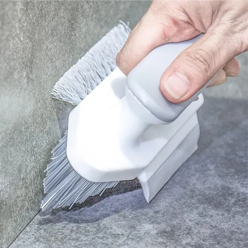 Image of KESI ORNAMENTS White 4 in 1 Tile Brush