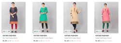 Ketaki Fashion Womens Kurta starting at ₹99