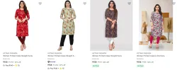 Ketaki Fashion Womens Kurtas at minimum 84% Discount