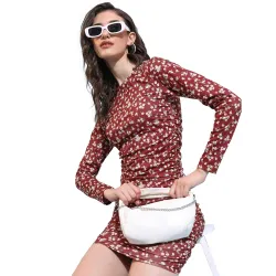 KETCH Casual Fit Full Sleeve Dress