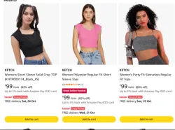 KETCH cloths for men and women upto 80% Discount