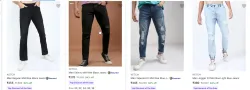 KETCH  Men Regular Jeans  Starting @ ₹255