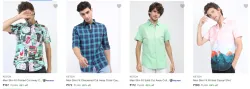 Ketch mens Casual Shirts starting @ ₹157