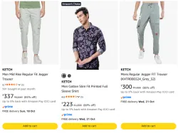 KETCH mens cloths upto 85% Discount