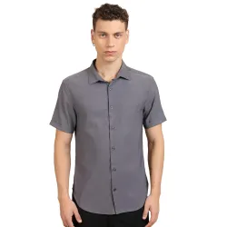 KETCH Men Slim Fit Half Sleeve Shirt