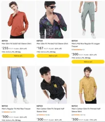 Ketch Mens Clothing up to 89% Discount
