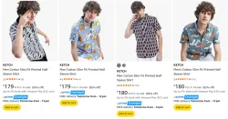 Ketch Mens Shirts starting @ ₹179
