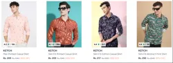 Ketch Men's Shirts upto 89% Discount