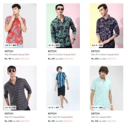 Ketch Shirts Upto 89% Discount
