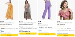 KETCH Women clothing up to 87% Discount