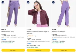 KETCH womens fashion at minimum 75% Discount
