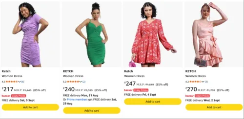 Image of Ketch Women's Clothing at 85% discount 