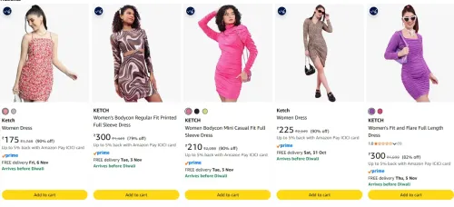 Image of Ketch Women's Dress at minimum 70% Discount