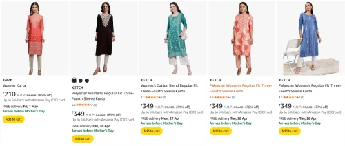 Image of Ketch Women's fashion upto 70% discount 