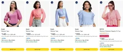 Ketch Womens Tops upto 90% Discount