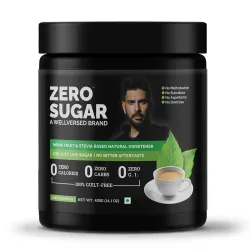 KETOFY Zero Sugar (400G)|Stevia&Monk Fruit]| No Maltodextrin,No Aspartame| No Bitter Aftertaste|Sugar Free| Tastes Just 