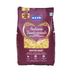 Keya Elbow Pasta 1kg, 100% Durum Wheat Pasta | Vegetarian | No MSG